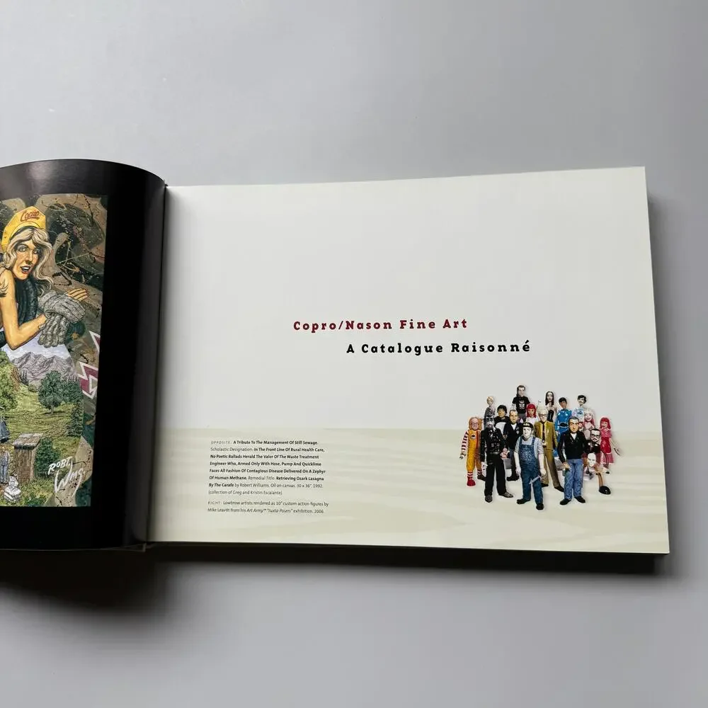 Copro Nason Fine Art Catalog Raisonne Hardcover Book Big Daddy Roth Von Dutch